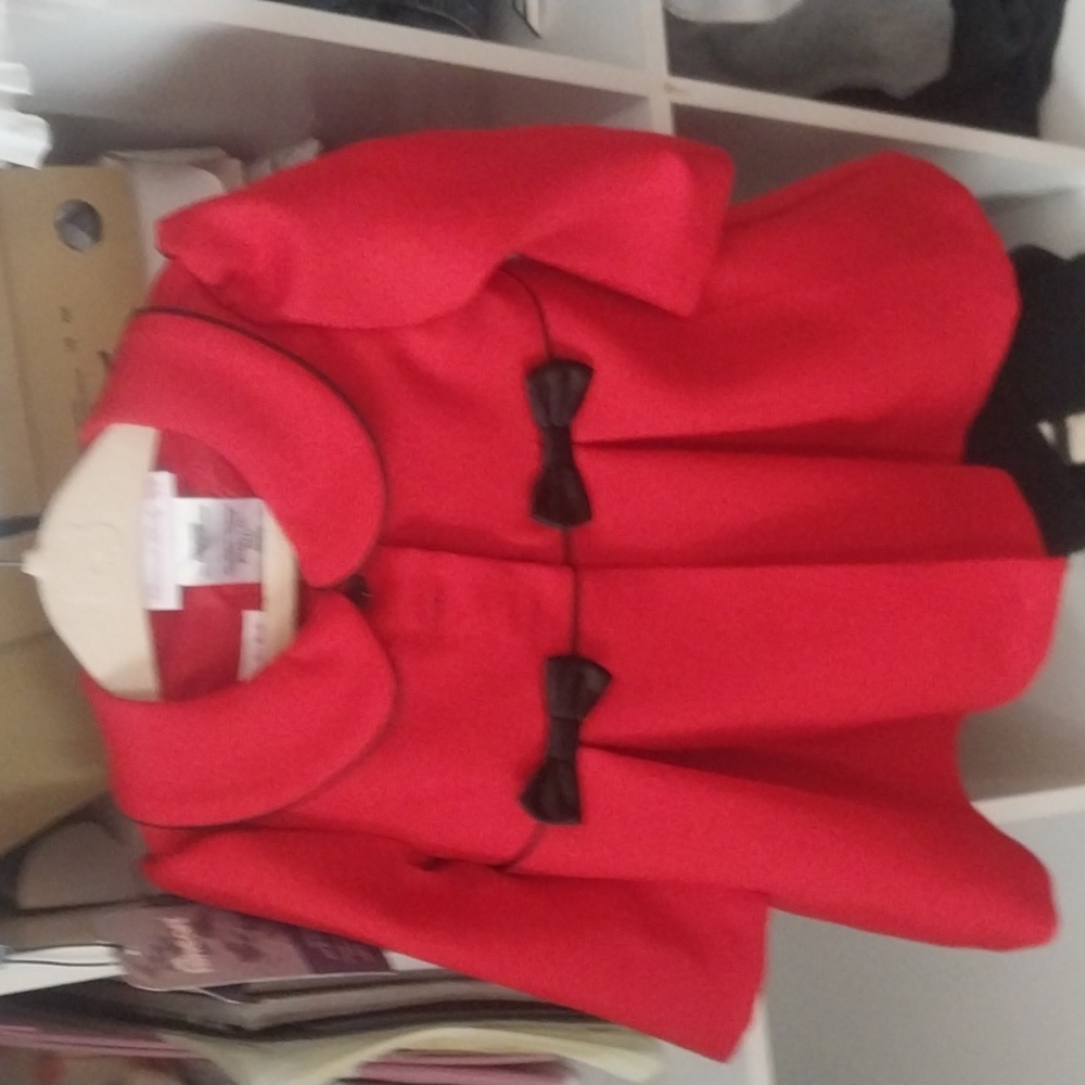 Red dress and jacket